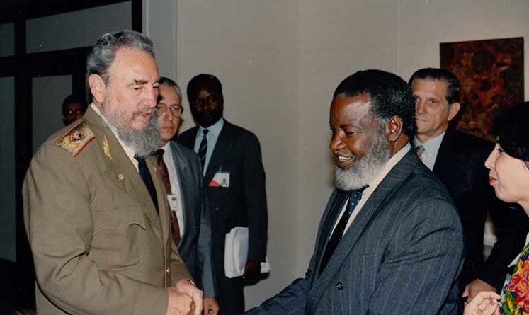 Fidel Castro Ruz y Sam Nujoma