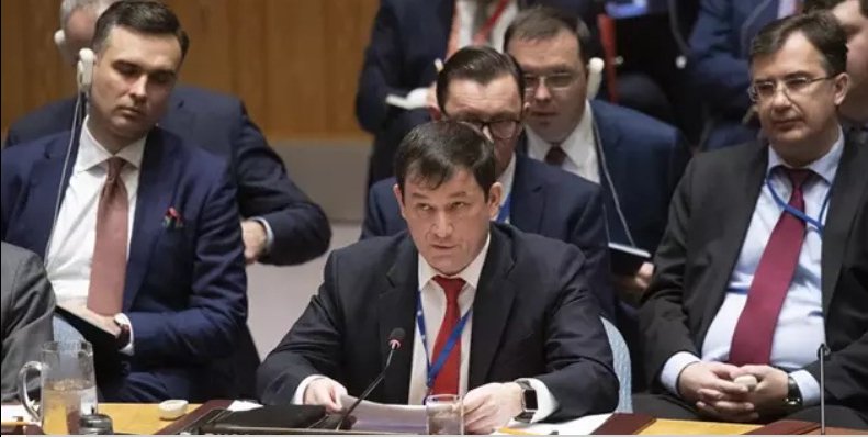 Dmitri Polianski, representante permanente alterno de Moscú en la ONU
