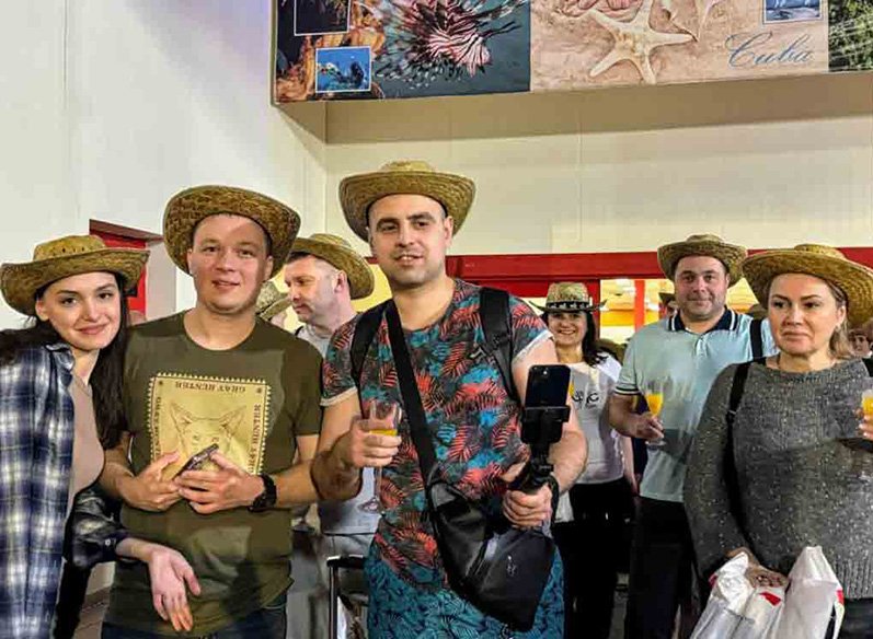 turistas rusos