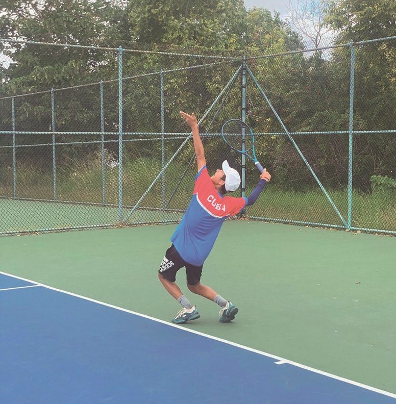 Los tenistas cubanos se preparan con vistas a la Copa de la Amistad en el mes de abril