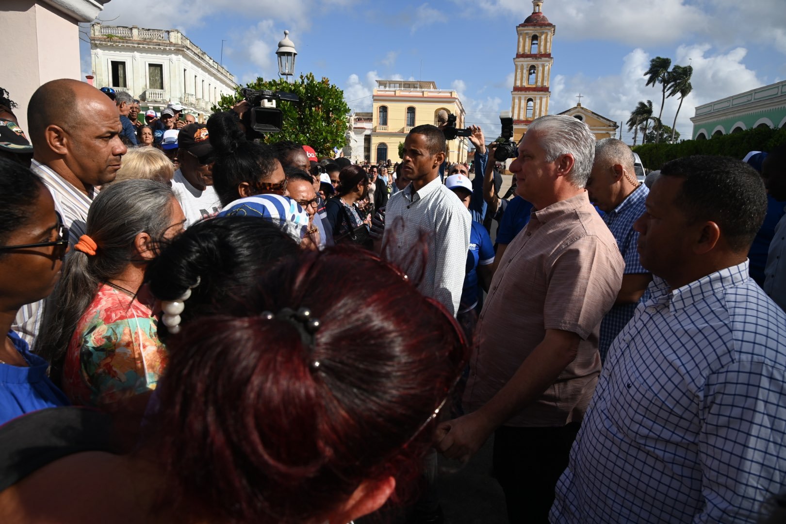 Visita del Presidente Miguel Díaz-Canel a Villa Clara
