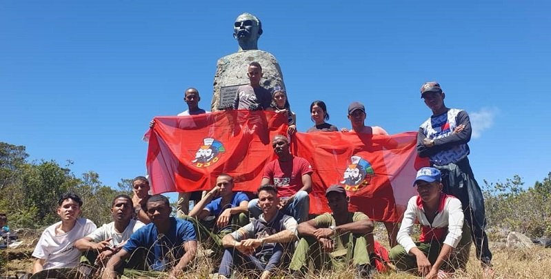 Jóvenes destacados de Minint en Santiago de Cuba