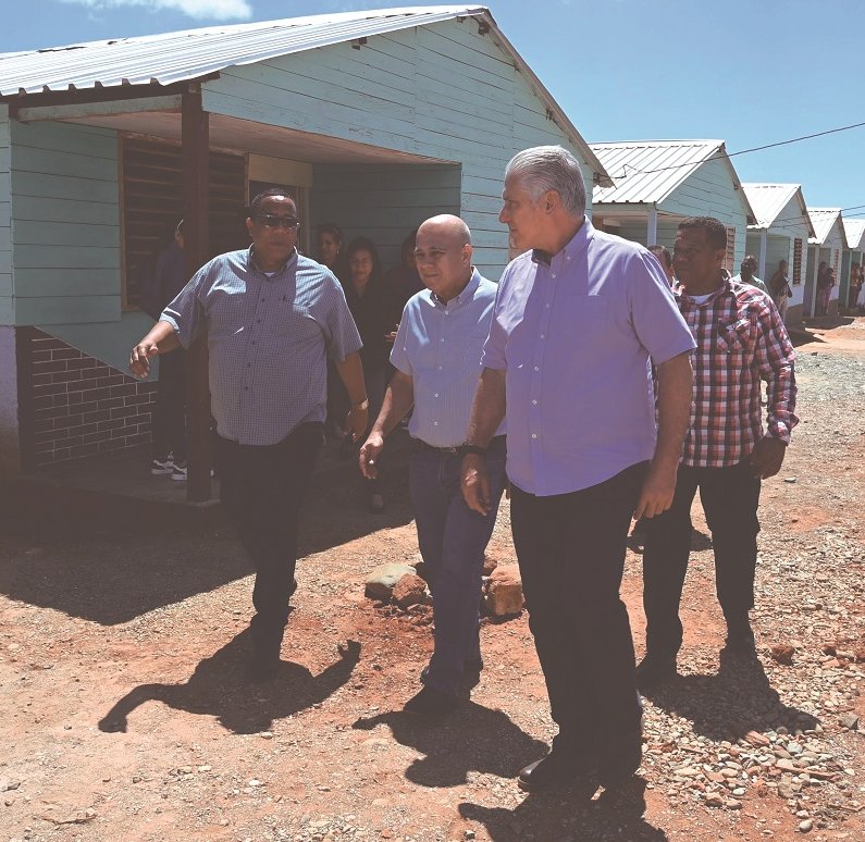 Con la visita de este jueves, el Presidente cubano selló el primer ciclo de los recorridos por los diez municipios guantanameros