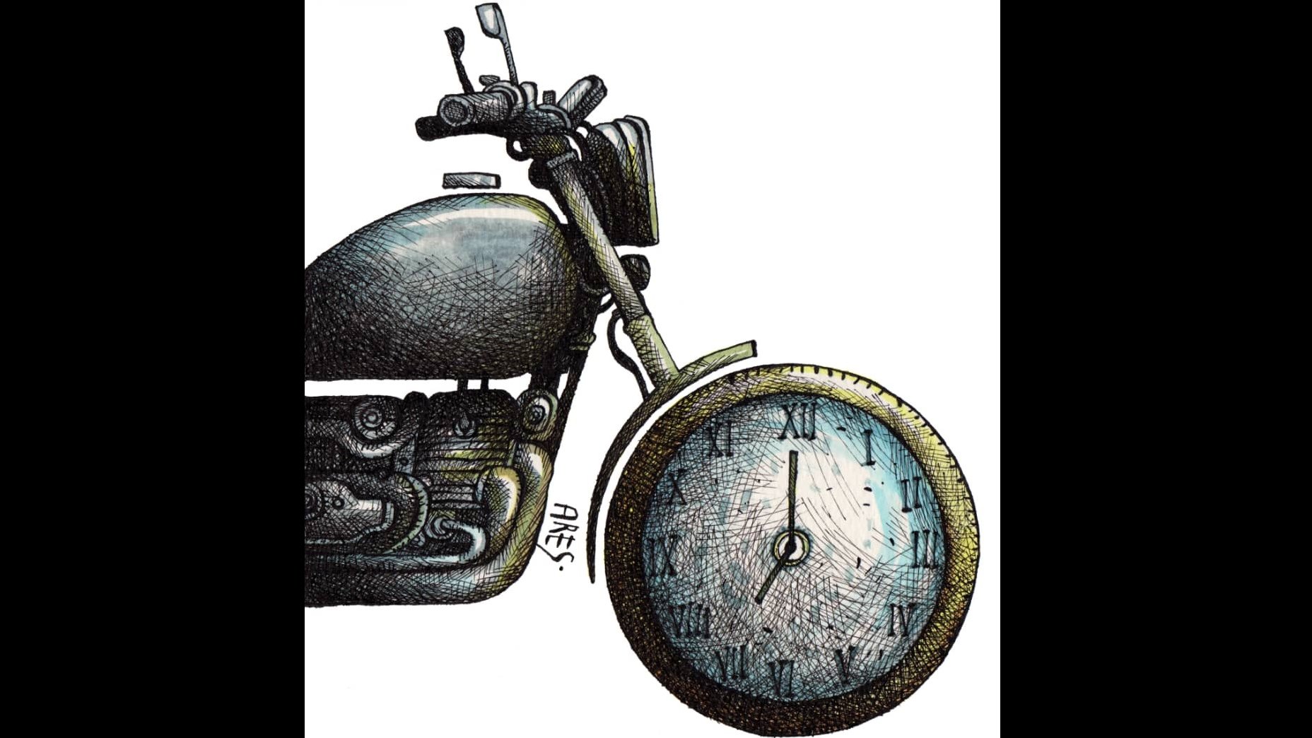 Carlo di Lucca, un fascinado por la motocicleta