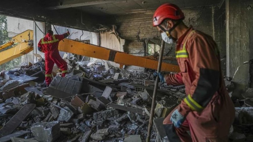 Secuelas de un mortal ataque israelí