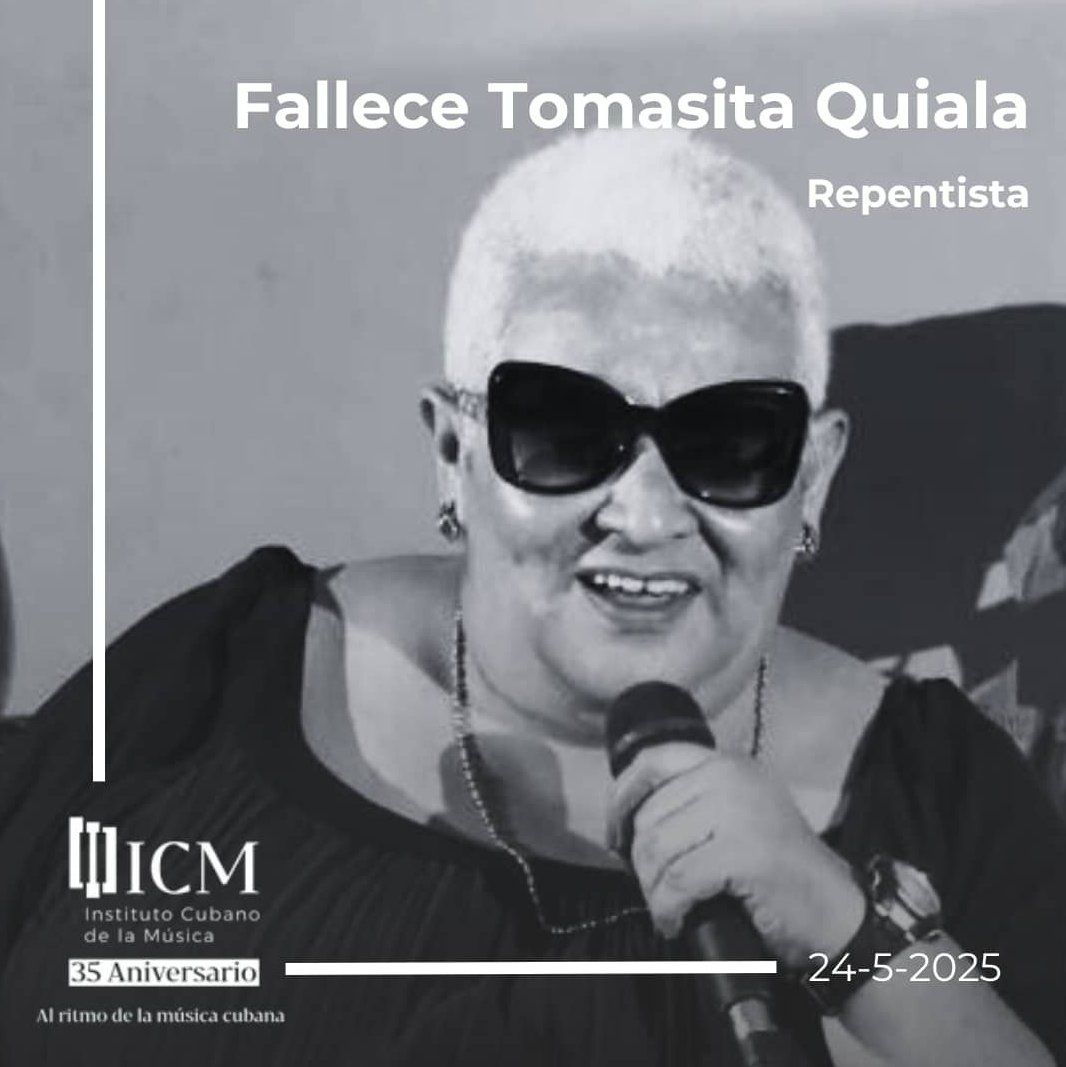La destacada repentista cubana Juana Tomasita Quiala Rojas