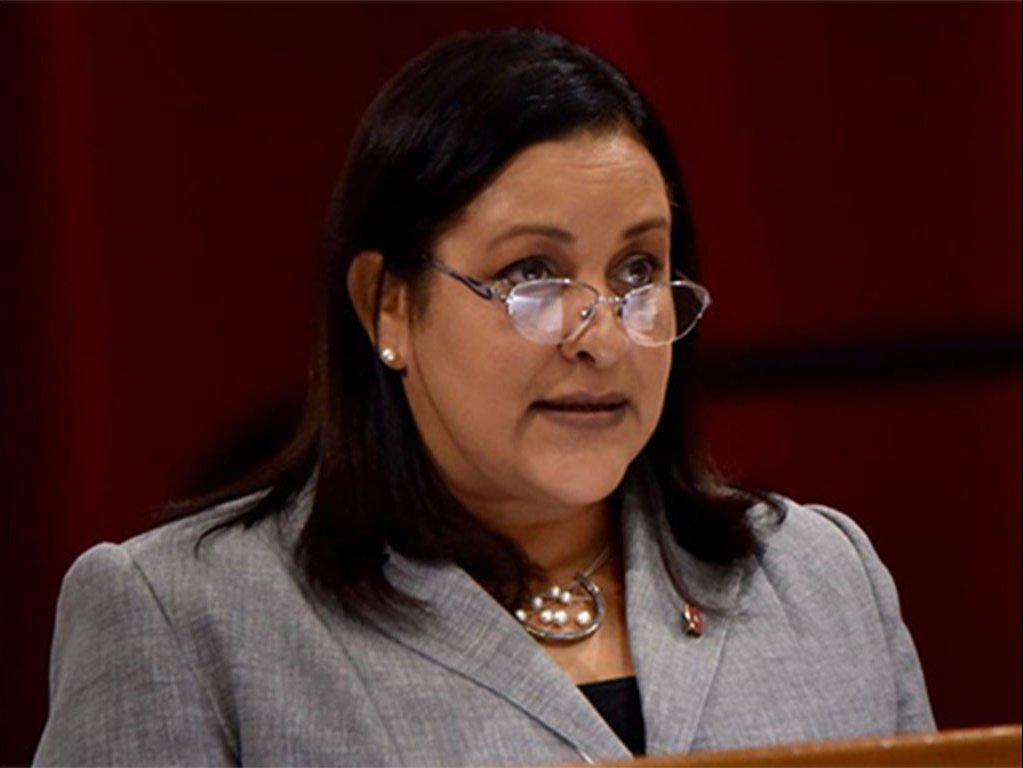 Ministra de Comunicaciones de Cuba, Mayra Arevich