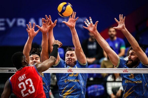 Voleibol: Cuba cae ante Ucrania en Liga de Naciones