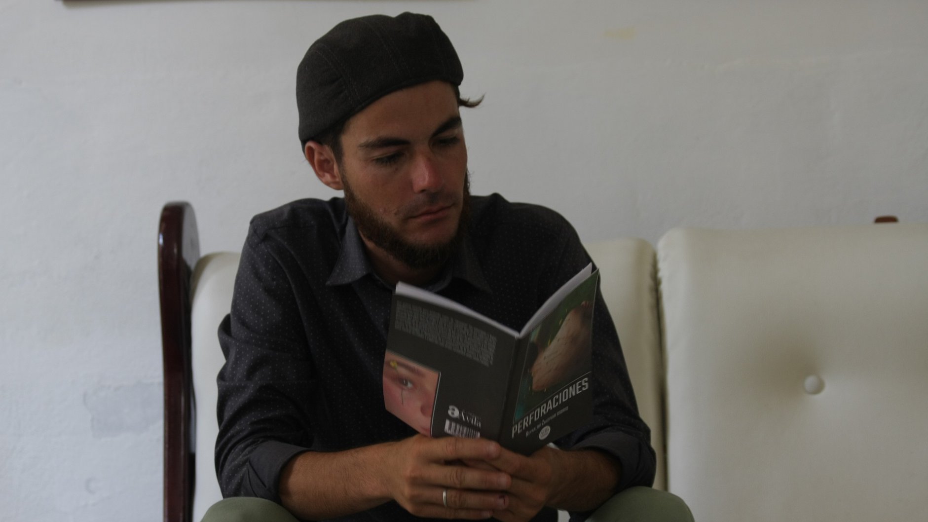 Reynaldo Zaldívar Osorio, poeta y presidente del Movimiento Juvenil Martiano en Holguín,