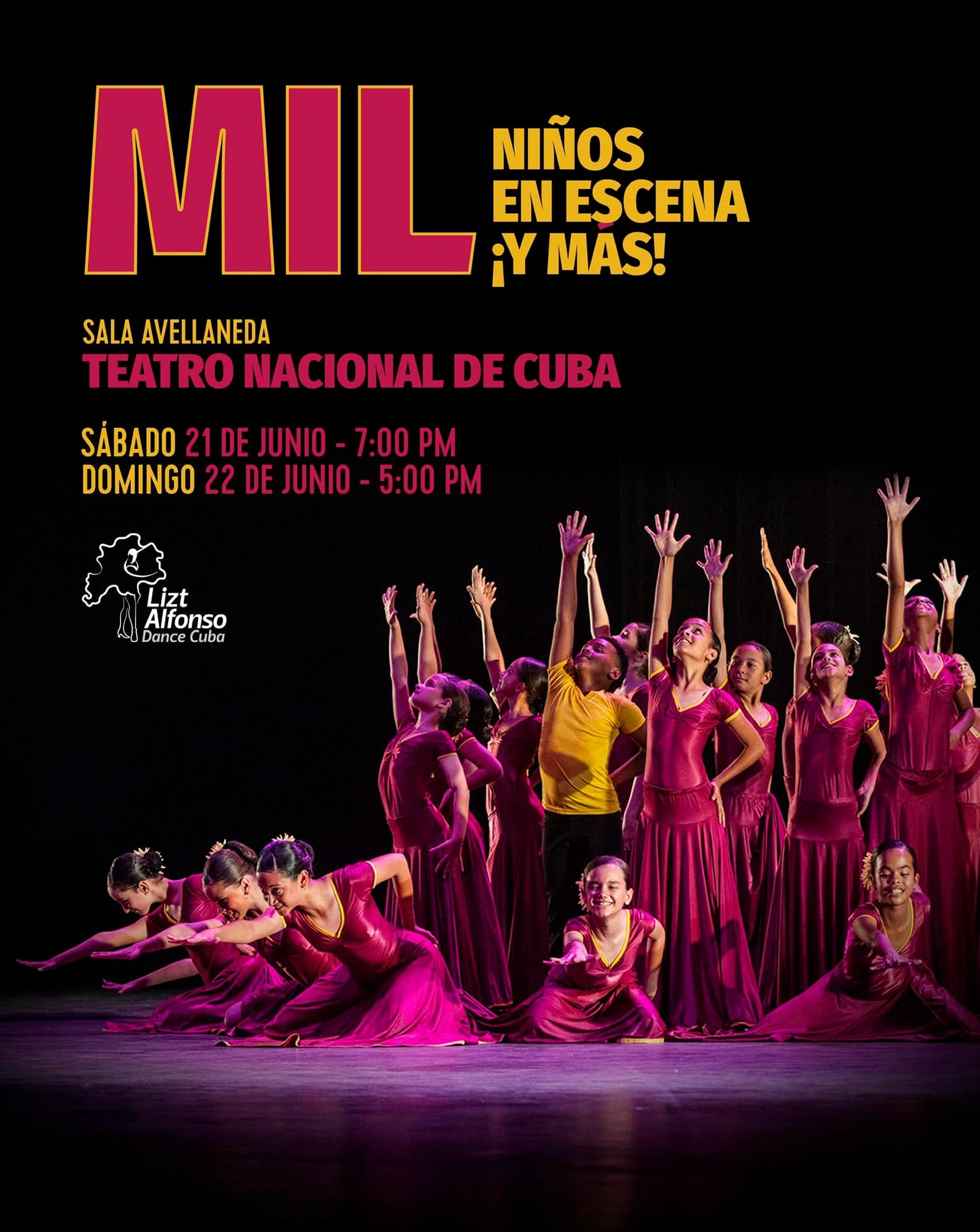 Espectáculo singular y único, titulado ¡Mil niños en escena...y más!