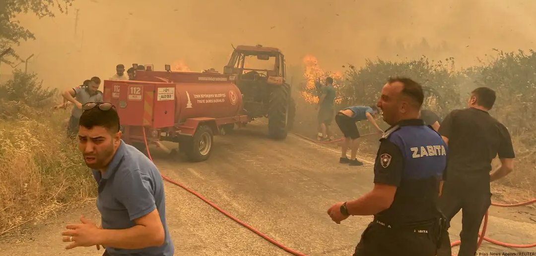 Incendios forestales en Türkiye
