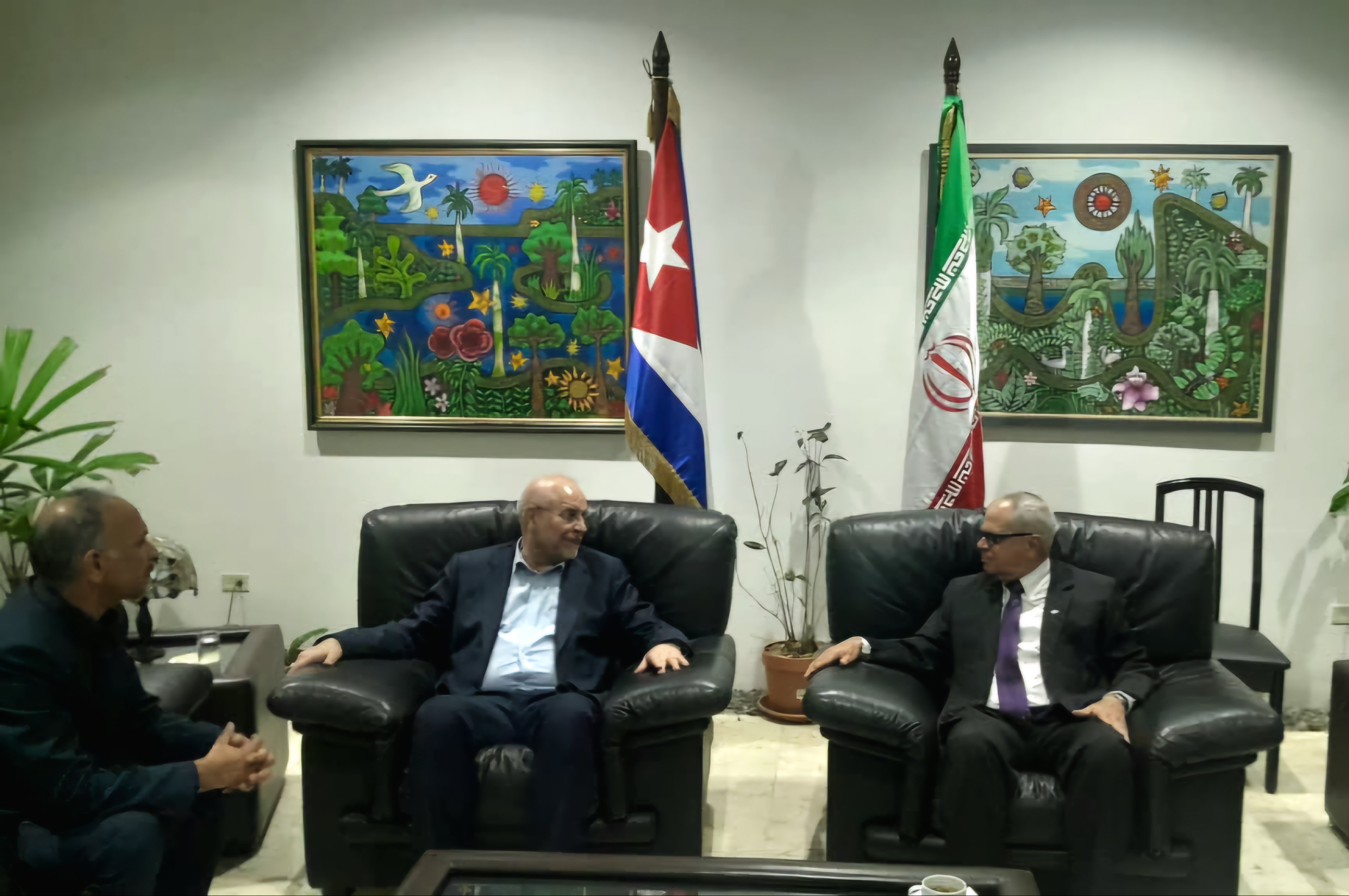 Visita a Cuba de presidente de la Asamblea Consultiva lslámica de Irán, Mohammad Baqer Qalibaf