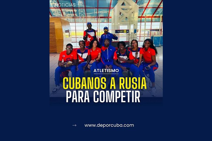 Atletas cubanos