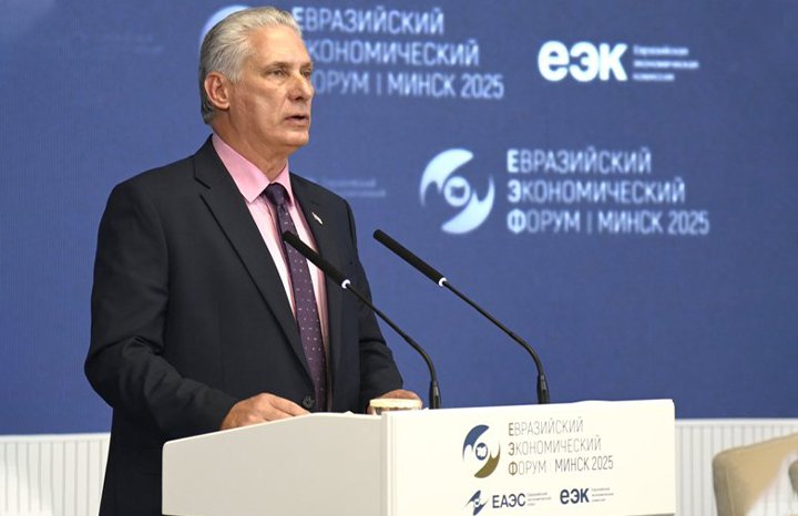 Cuba reafirma voluntad de cooperar con la Unión Económica Euroasiática