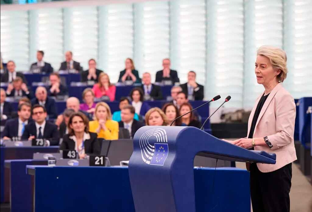 Ursula von der Leyen, presidenta de la Comisión Europea
