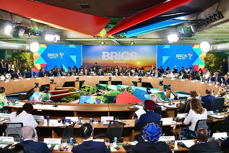 Dada la proximidad temporal con la COP30, los temas medioambientales tuvieron un protagonismo medular durante la jornada de cierre de la 17ma. Cumbre de los Brics.