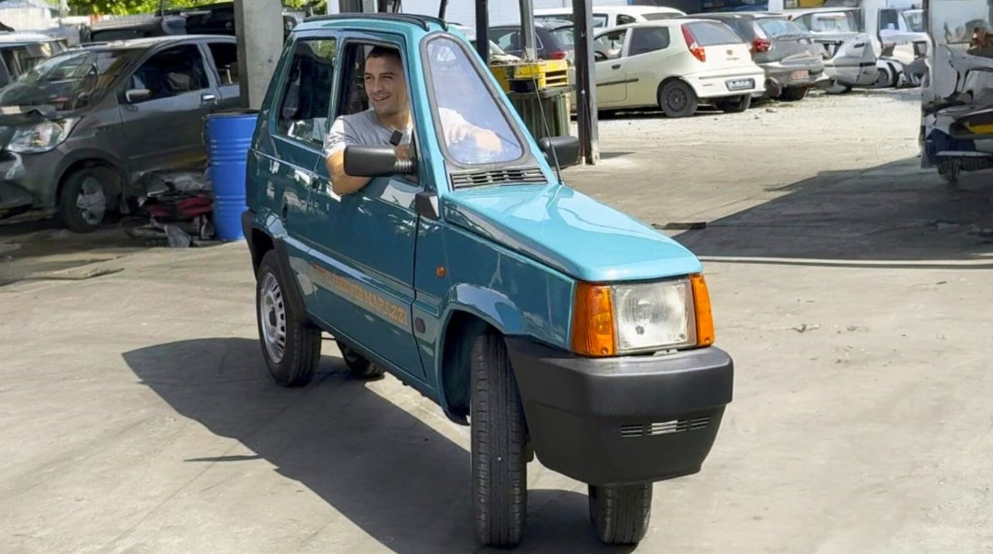 El carro totalmente eléctrico de Marazzi parece un chiste