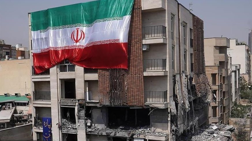 Zonas residenciales dañadas en los ataques israelíes contra Irán