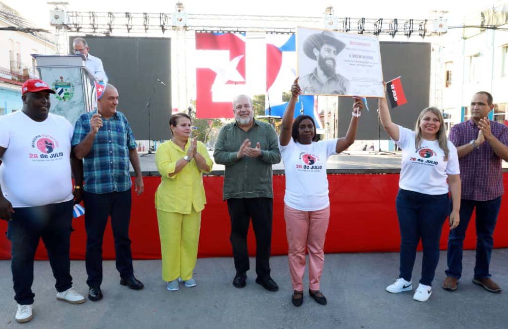 Primer Ministro encabeza acto provincial por el 26 de Julio en La Habana