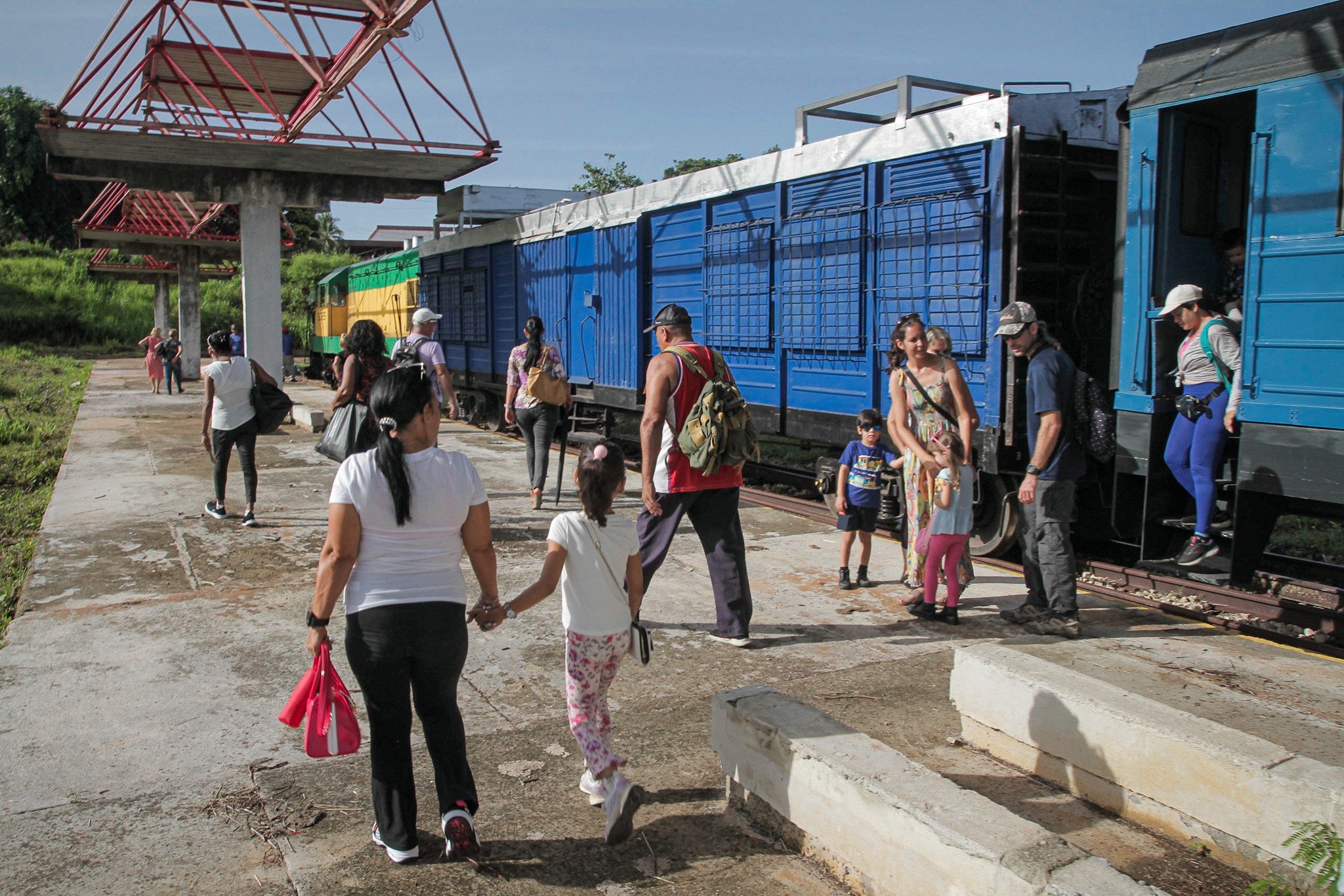 ¡Y volvió el tren a Expocuba!