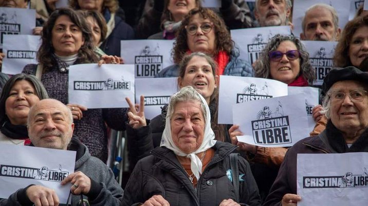 Crece apoyo a Cristina en Argentina