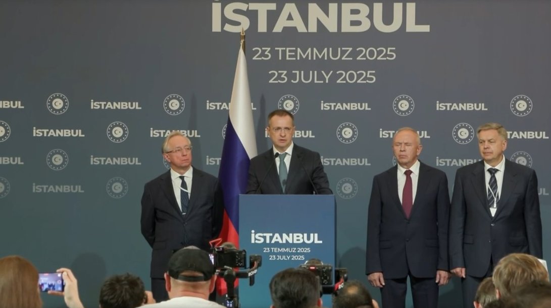 El jefe de la delegación rusa, Vladímir Medinski, ofreció el balance sobre las negociaciones con Ucrania en Estambul.