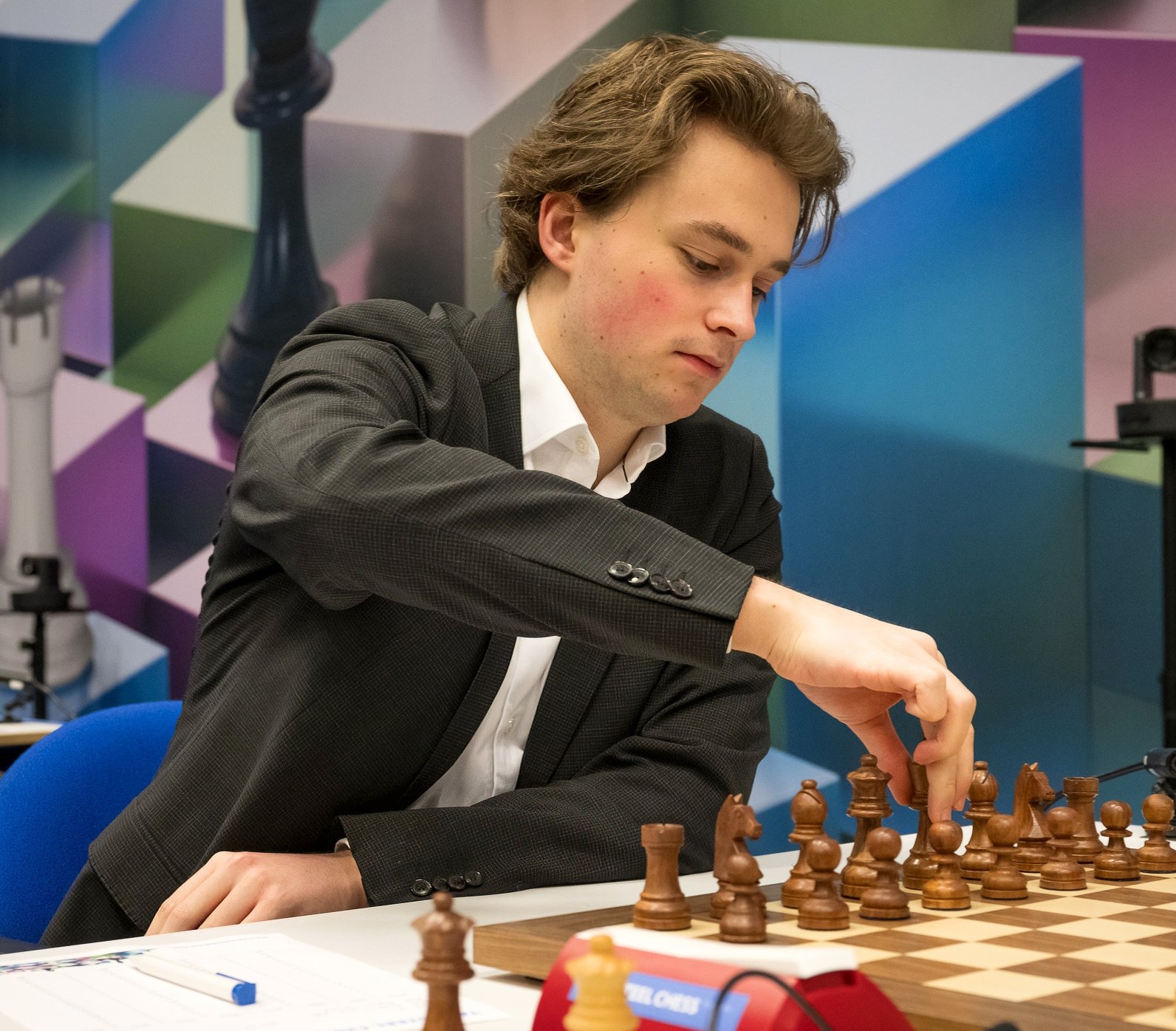 Luego de su victoria hace siete años en el Grenke Chess Open 2018, Vicent Keymer sigue consolidándose
