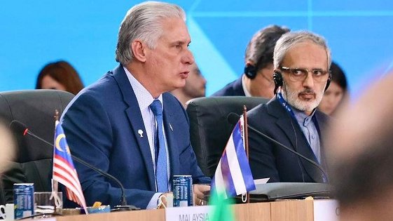 Presidente cubano en la XVII Cumbre de los BRICS