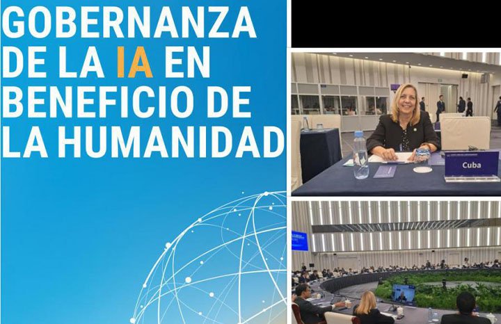 Cuba asiste a reunión mundial sobre gobernanza de la Inteligencia Artificial