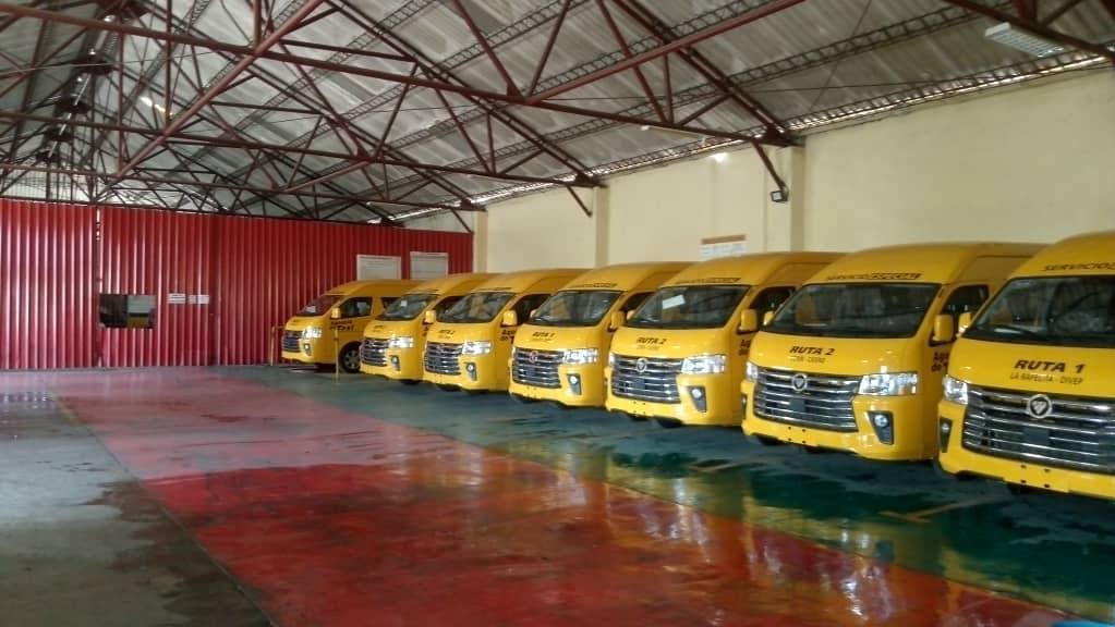Microbuses en Camagüey