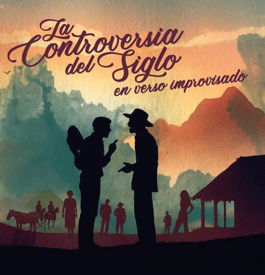 disco La controversia del siglo en verso improvisado