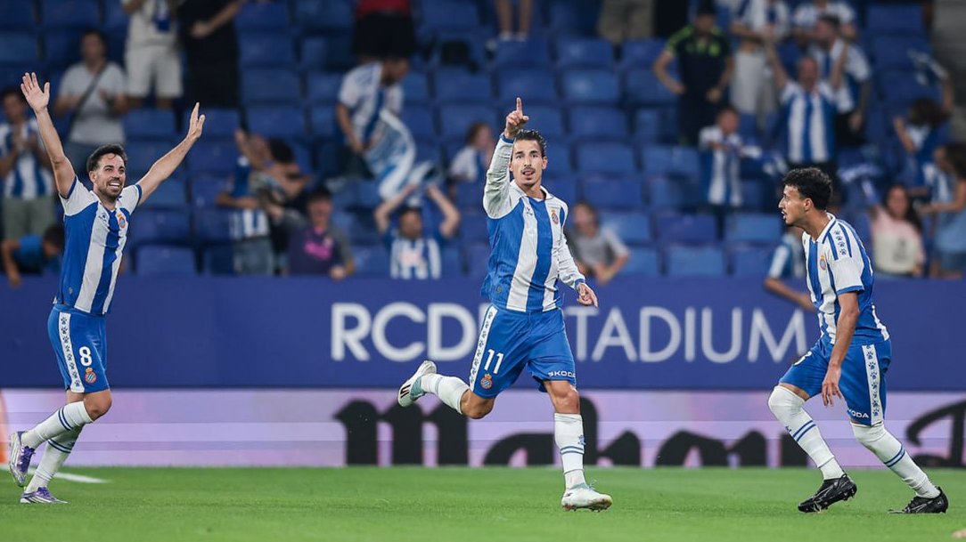 Victoria del Espanyol ante el Atlético de Madrid