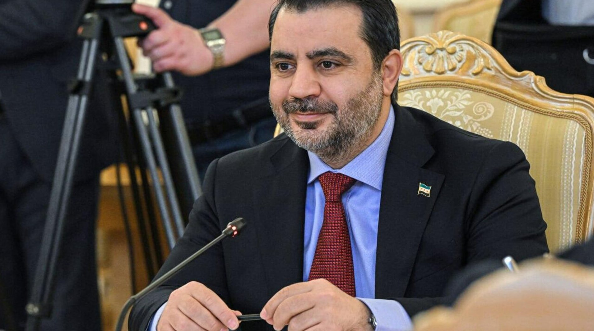 Ministro de Asuntos Exteriores sirio, Asaad Al-Shaibani