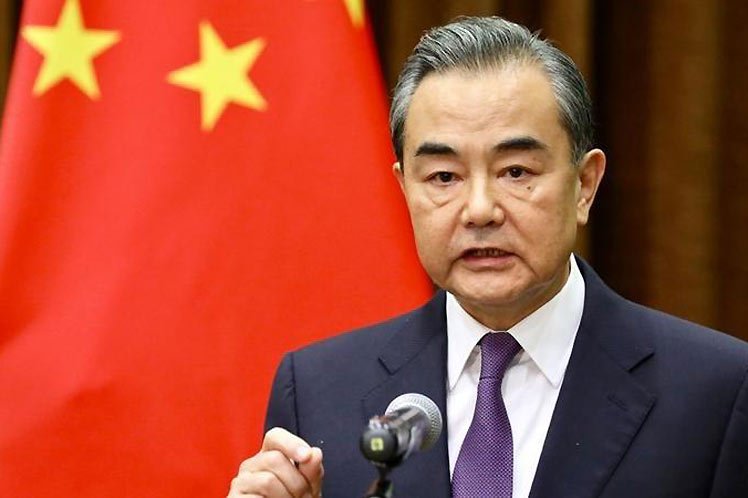 Canciller chino Wang Yi