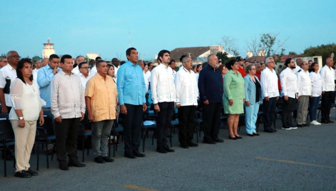 Manuel Marrero Cruz dijo que el buque Manuel Gual inaugura la ruta naviera y comercial de los países del ALBA