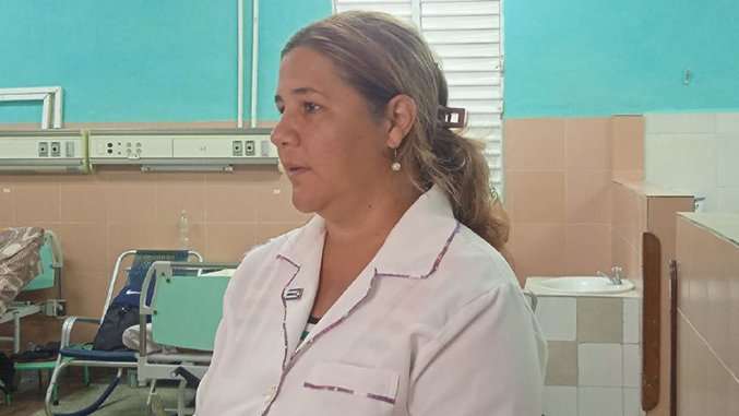 Iliovanys Betancourt Plaza, directora general del Hospital Clínico Quirúrgico Docente General Calixto García
