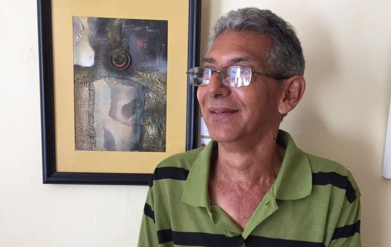 Luis García Hourruitiner ha sido responsable de varias generaciones de artistas espirituanos
