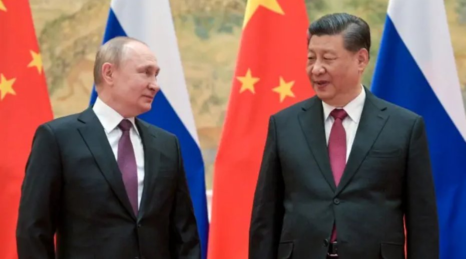Putin y Xi Jiping durante su reunión en Beijing en 2022