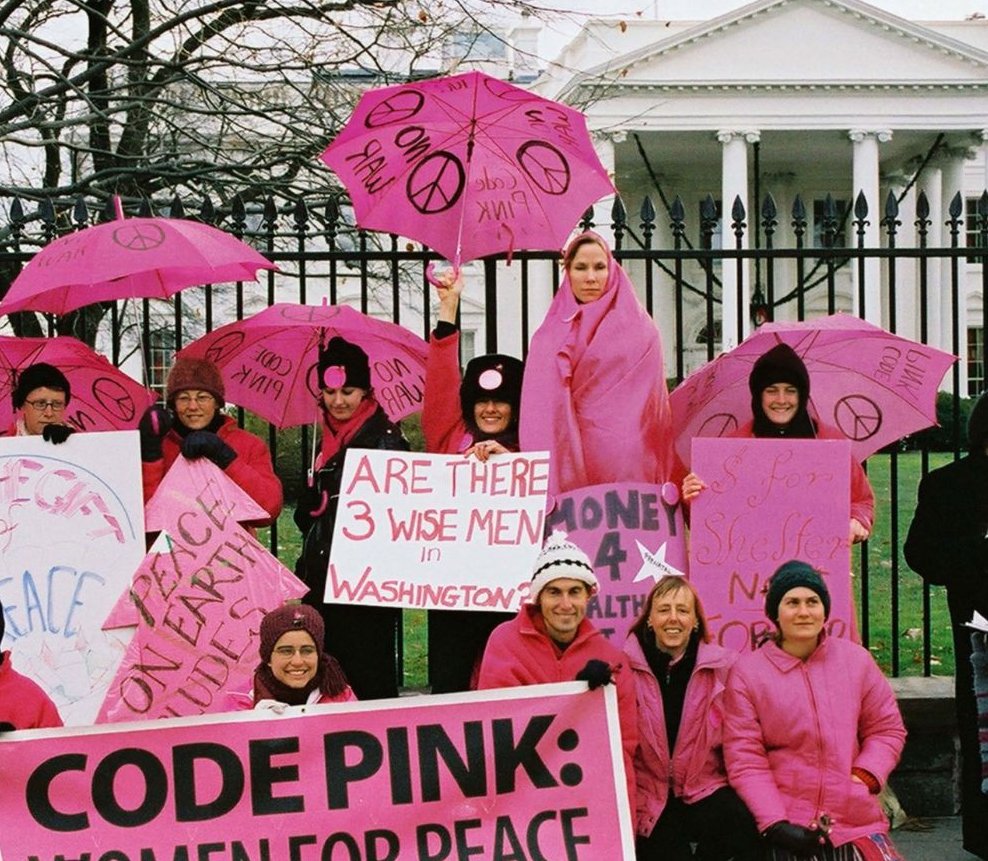 Donald Trump amenaza con dictar penas de cárcel contra activistas de CODEPINK