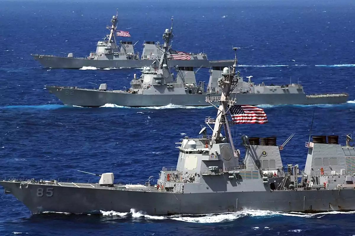 Barcos estadounidenses