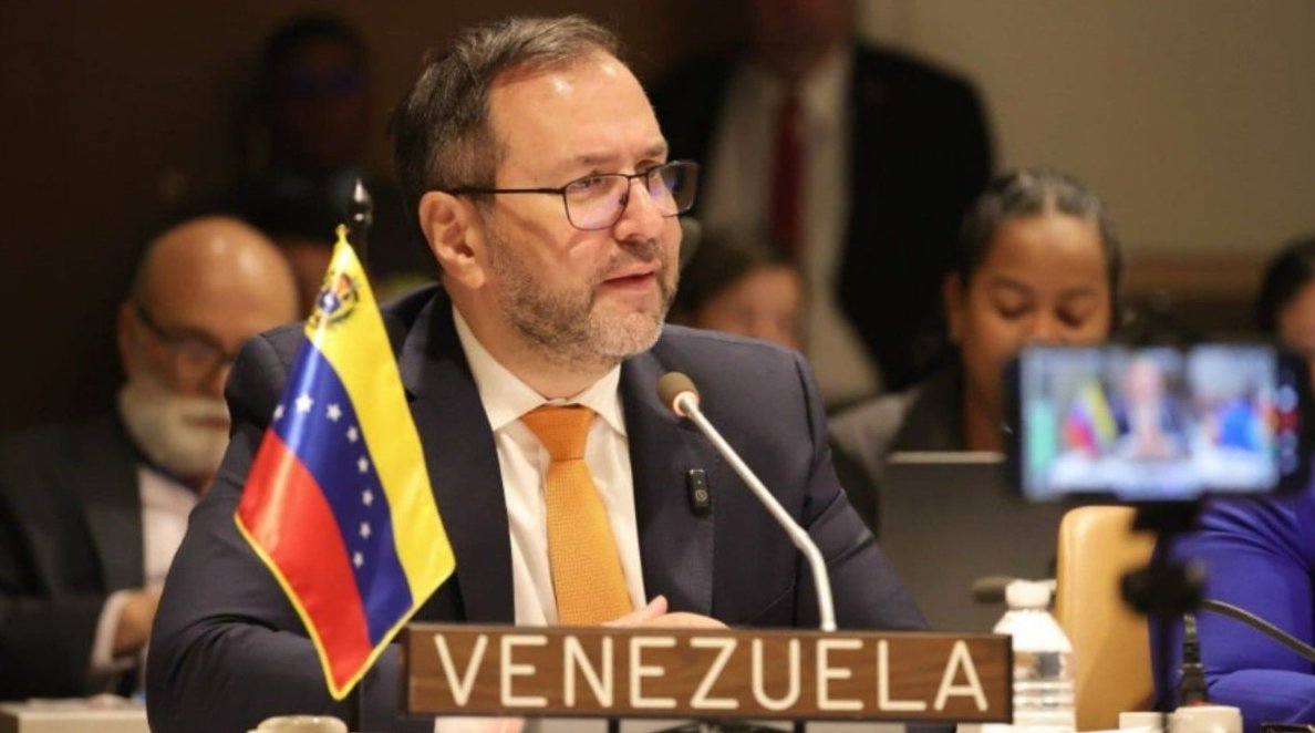 El canciller de Venezuela, Yván Gil
