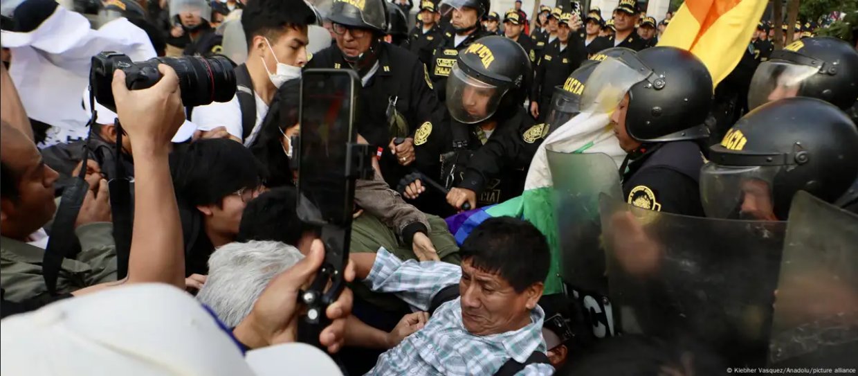 Protestas en Perú