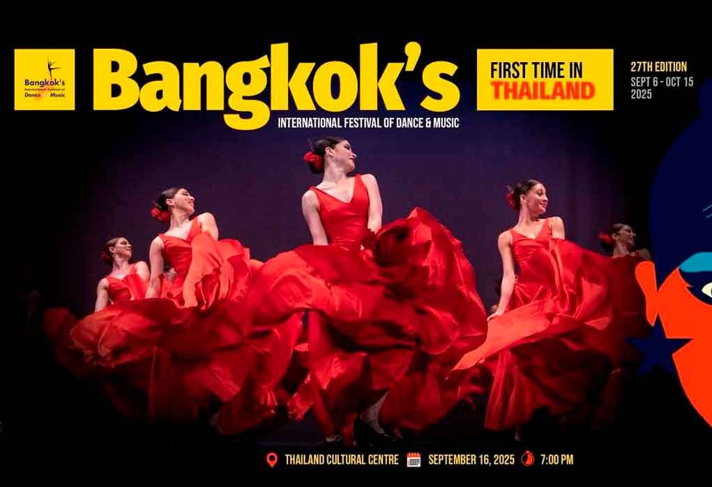 Lizt Alfonso Dance Cuba en 27th Bangkok´s International Festival of Dance & Music