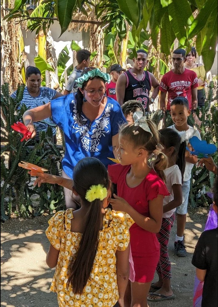 Isabel Cristina López Hamze, fundadora del proyecto teatral La Vía Láctea
