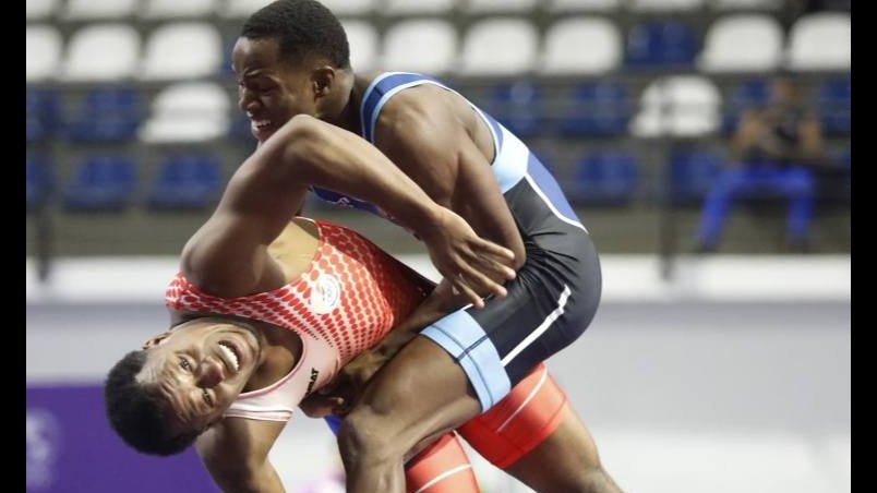 Luchador cubano Yonat David