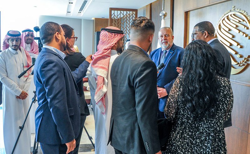 Manuel Marrero en Arabia Saudita