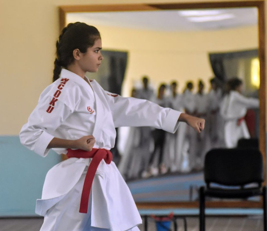 La karateca Shaila García Denis