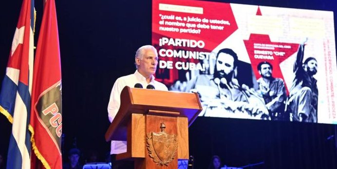 Miguel Mario Díaz-Canel Bermúdez, Primer Secretario del Comité Central del Partido Comunista de Cuba y Presidente de la República