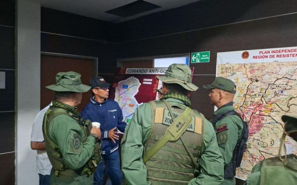 Venezuela: Activan cuatro Zonas Operativas de Defensa Integral