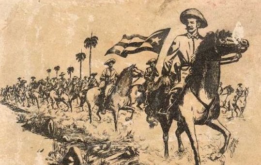 Los potreros de Lázaro López acogieron las fuerzas que marcharán al occidente